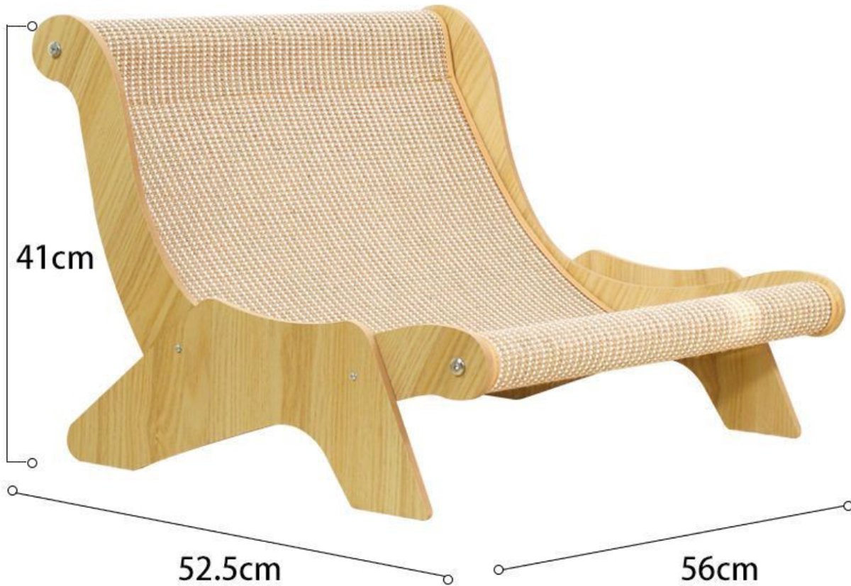 Favorite Things Kattenbed Hout & Sisal - Groot thumbnail 4