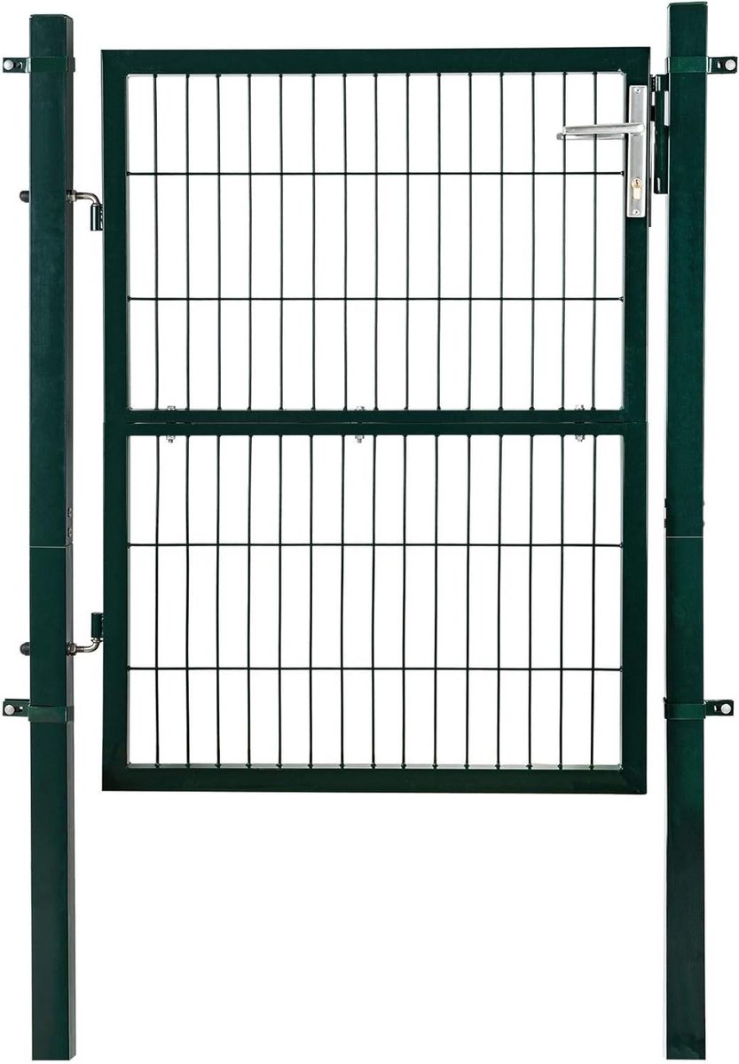 Tuindeur Hek - Hekwerk Deur Tuinpoort - Toegang Afscheiding - Verstelbare Scharnieren - 12