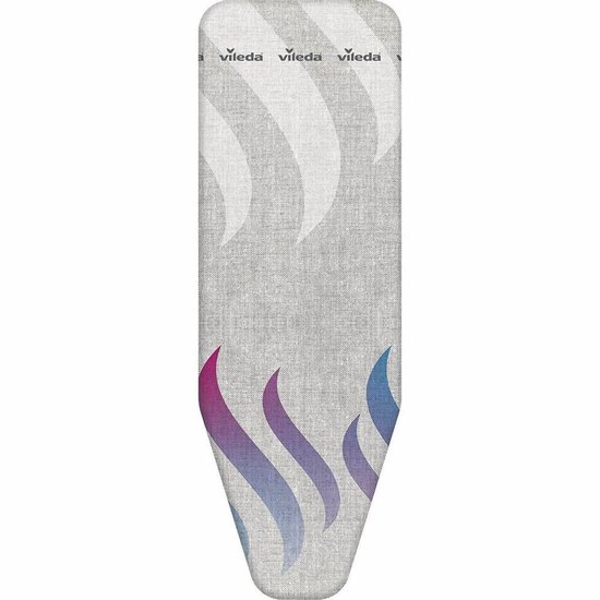 Vileda Total Reflect Strijkplankovertrek - Voor M/L strijkplanken (120-130 x 38-45 cm) - Extra snel strijken - Geen condens