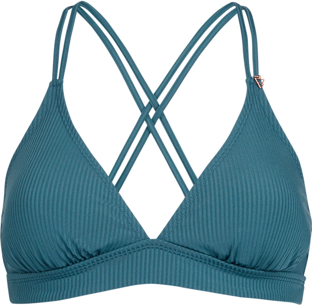 Brunotti Delphinia-Rib Bikini Topje Mediterranea Dames Bralette Bikini Top 42 Mediterranean