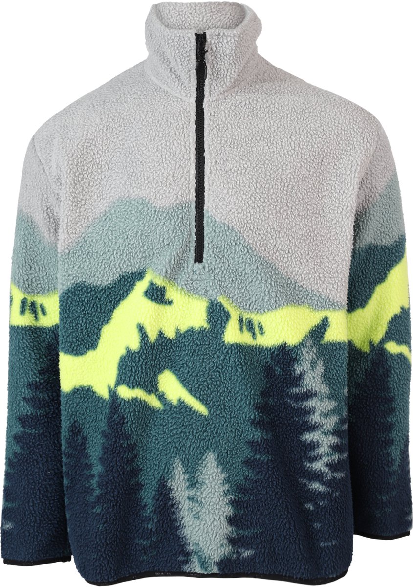 Brunotti Rodrigo-Mountain Heren Fleece Groen