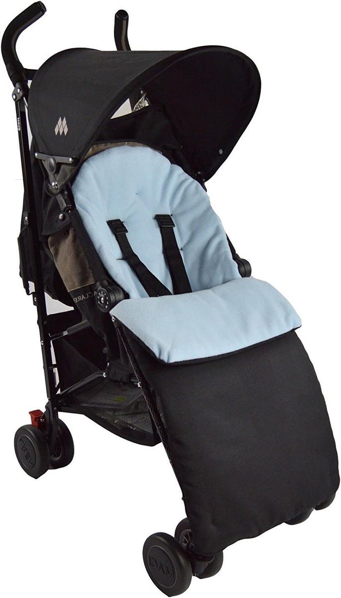 Voetzak Kinderwagen - Voetenzak Baby - Warmte Buiten - Wind Waterafstotend - 40x80cm - Lichtblauw