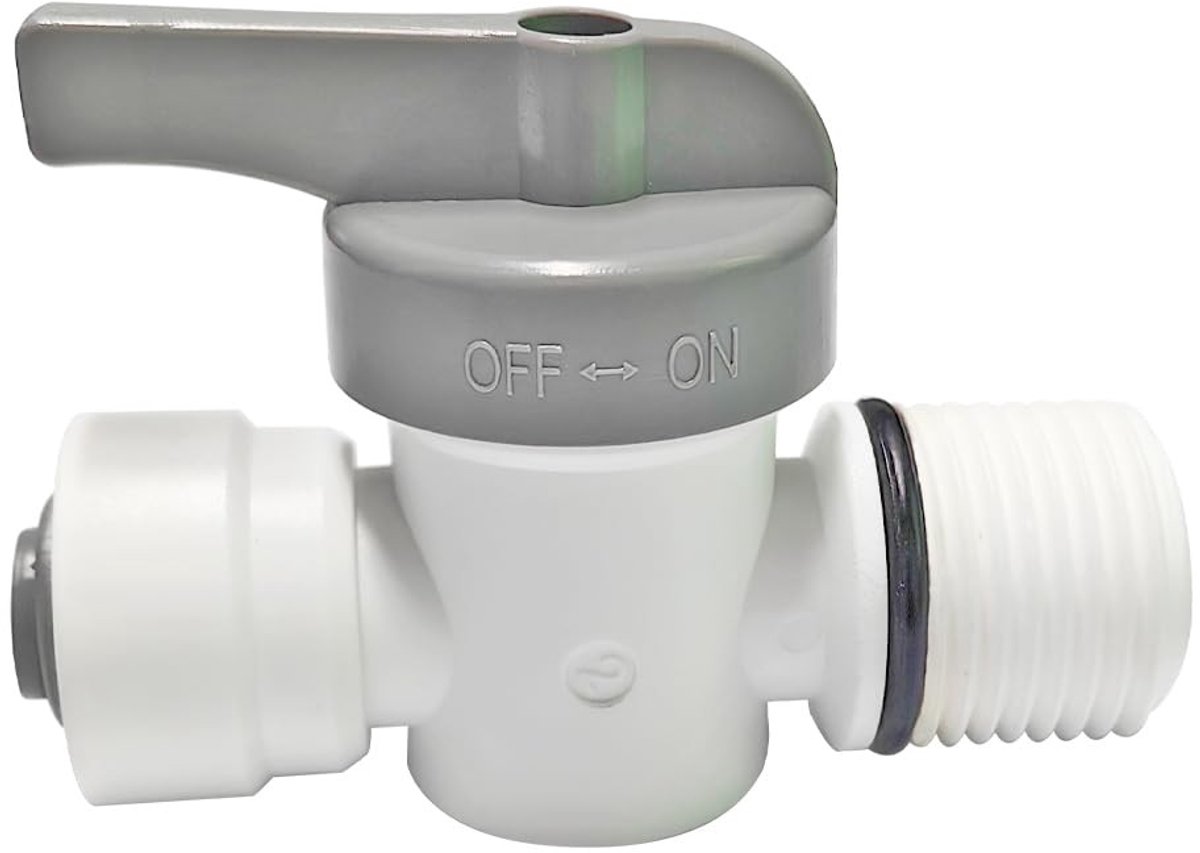 Qrity RO Water Filter Fitting 1/2" naar 1/4" Snelle Connectie, Koppeling voor Waterleiding