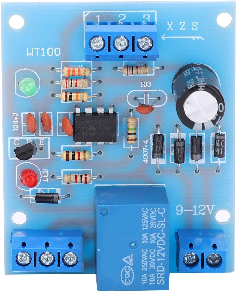 Allecto - 12V DC Water Level Controller - Automatische Waterpomp Sensor voor Vullen en Afvoeren