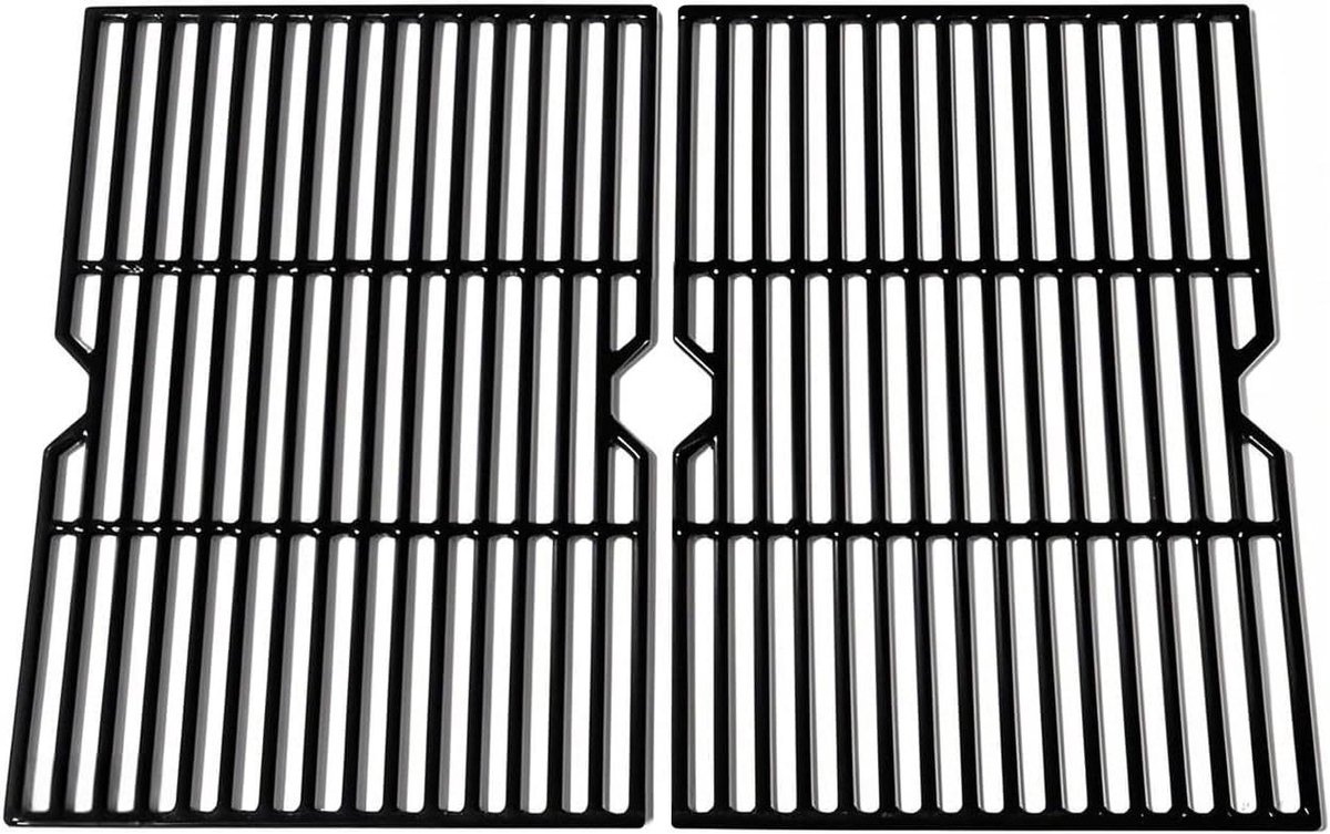 Gietijzeren Kookrooster - BBQ Onderdelen - Grill Vervanging - Set van 2 - 46x33 cm