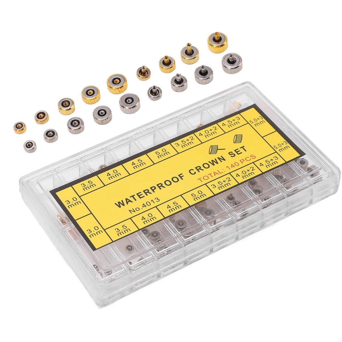 Store_8 - Horloge kroon reserveonderdelen - Horloge kroon reparatie set - Compact en draagbaar - Vervangingsonderdelen - Geschikt voor draagbare ho...
