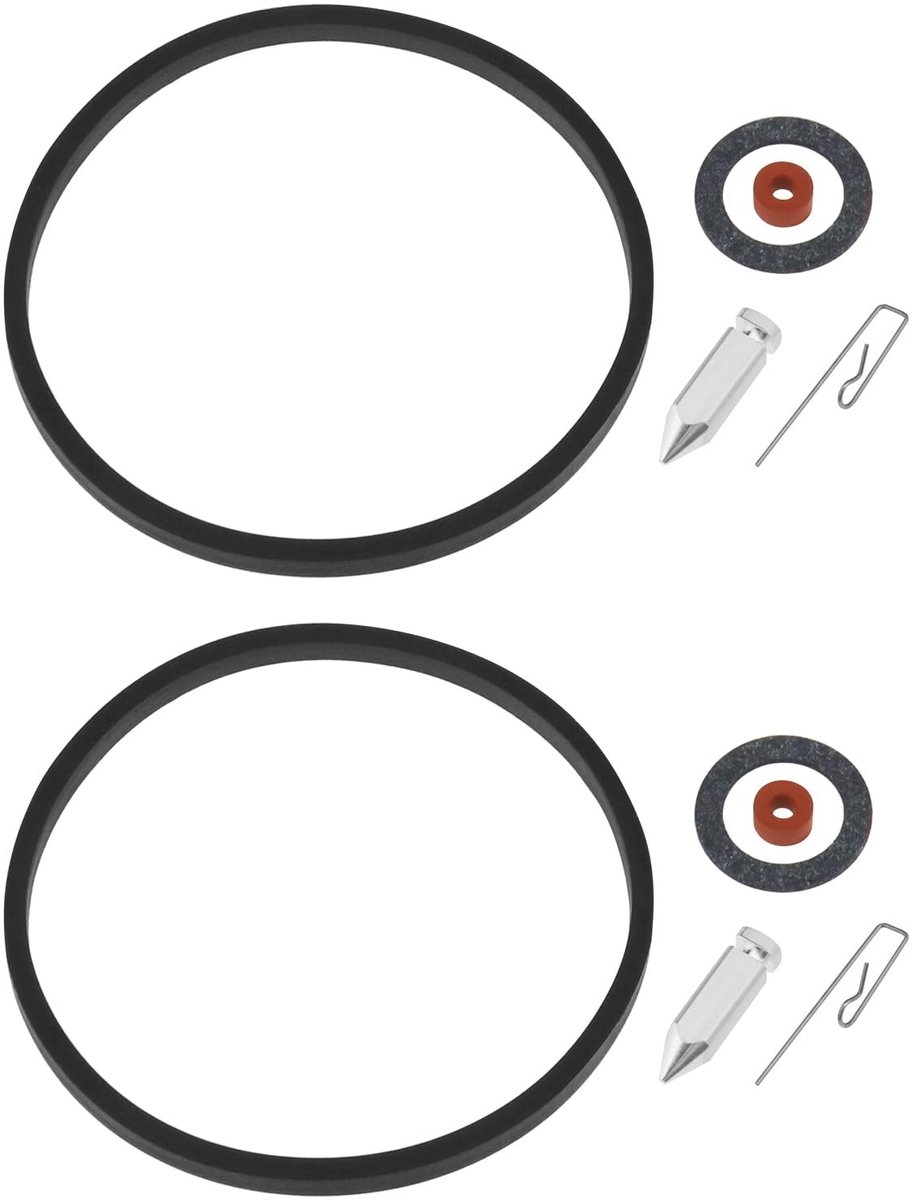 Allecto - Grasmaaier Carburateur Reparatieset - 2 Sets van 10 Stuks - Hoogwaardige Kwaliteit - Voor Tecumseh Motoren - Compleet voor Carburateur On...