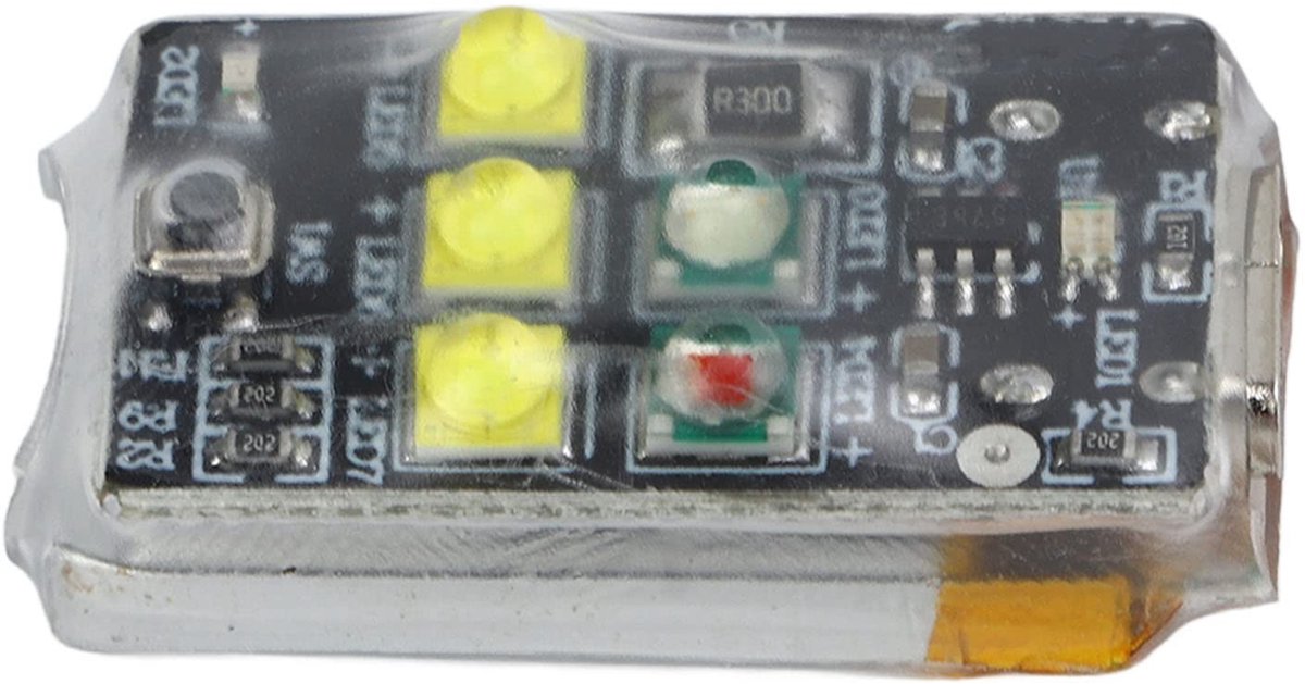 aladdien - Drone Strobe Licht - Ultralichte Waarschuwingslamp - Anti-Botsing Verlichting - Compact - Compatibel met 3PRO - Ideaal voor Drones -...