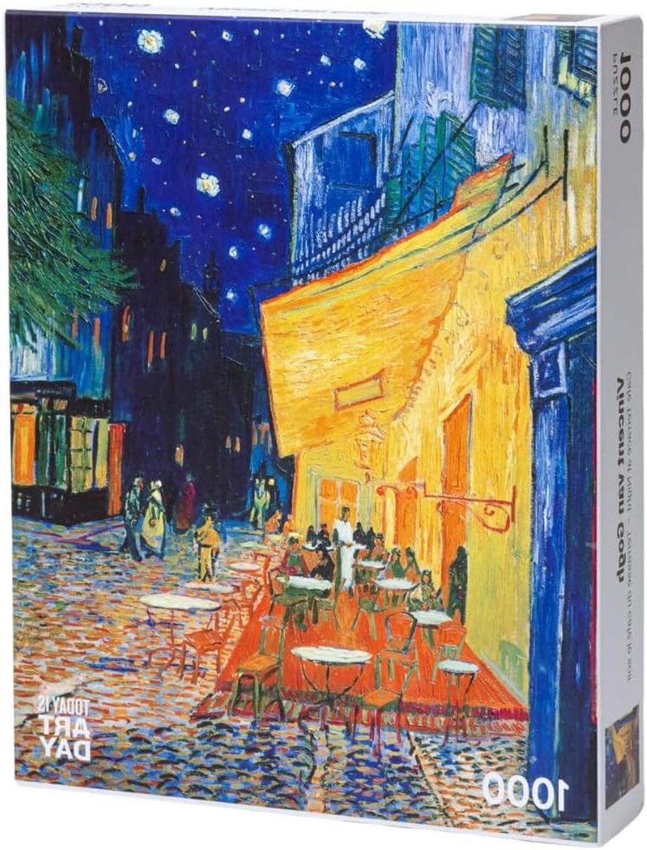 Kunst Puzzel - Legpuzzel 1000 - Ontspannen Avond - Matte Afwerking - 70x50 cm - Meerdere Kleuren
