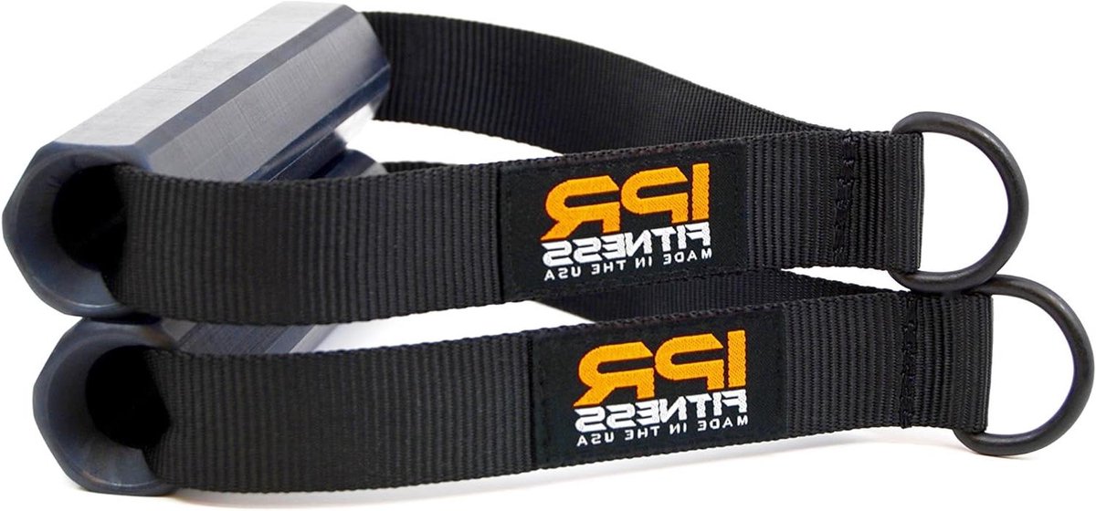 Fitness Handvat - Kabelmachine Handvat - Kracht Training - Ergonomische Zeshoek - 2 stuks - Zwart