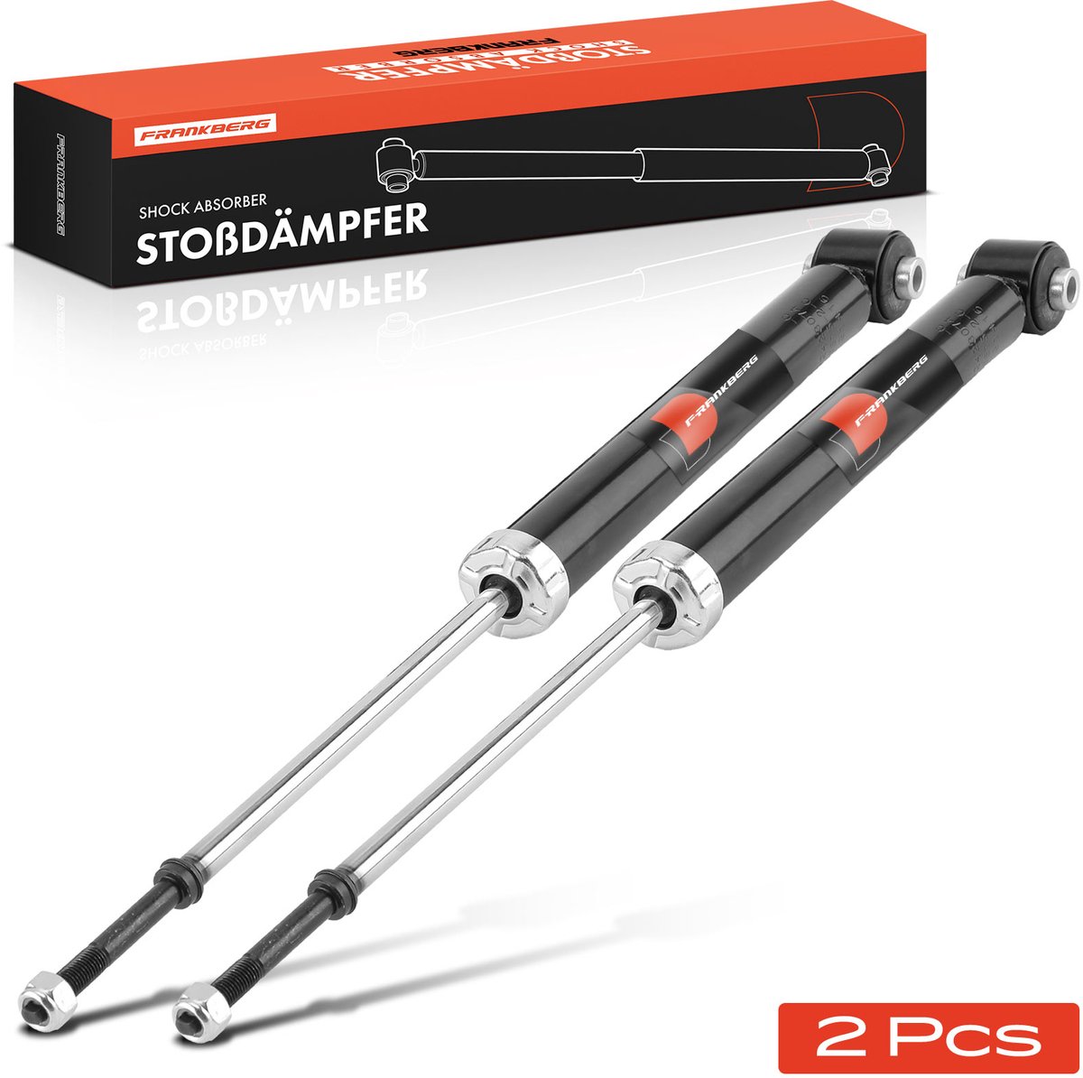 Frankberg 2x Demper Achteras voor KIA