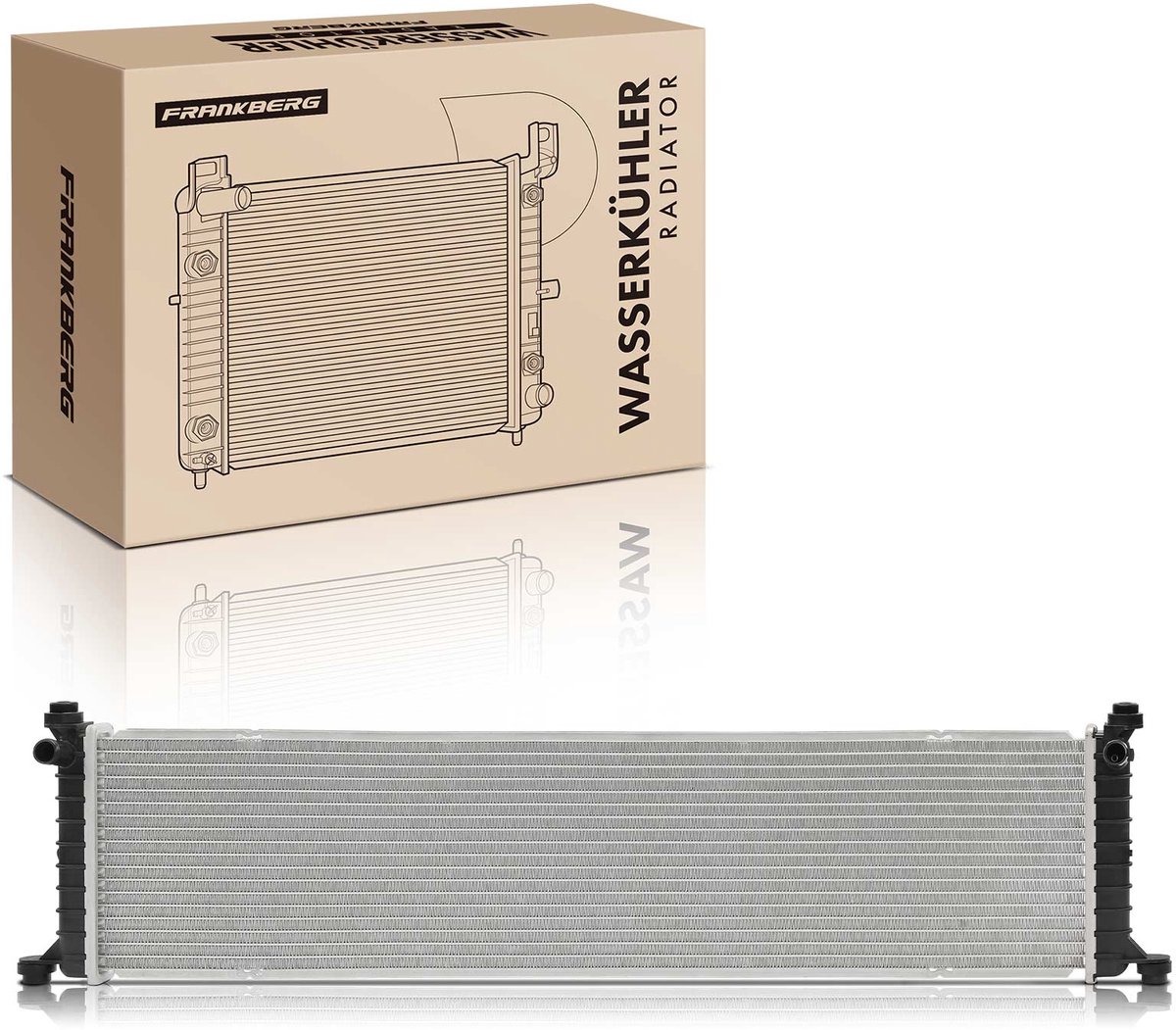 Frankberg 1x Radiator Koelvloeistofradiator voor Model S