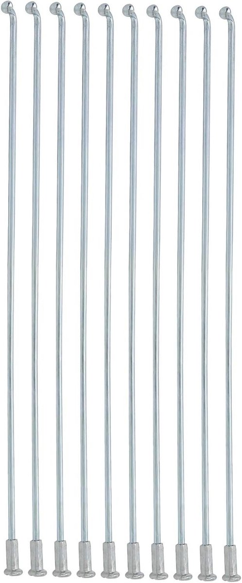 Fiets Spaken - Reserve Spaak - Wiel Reparatie - Roestvrij Staal - 10 Stuks 310mm - Zilver