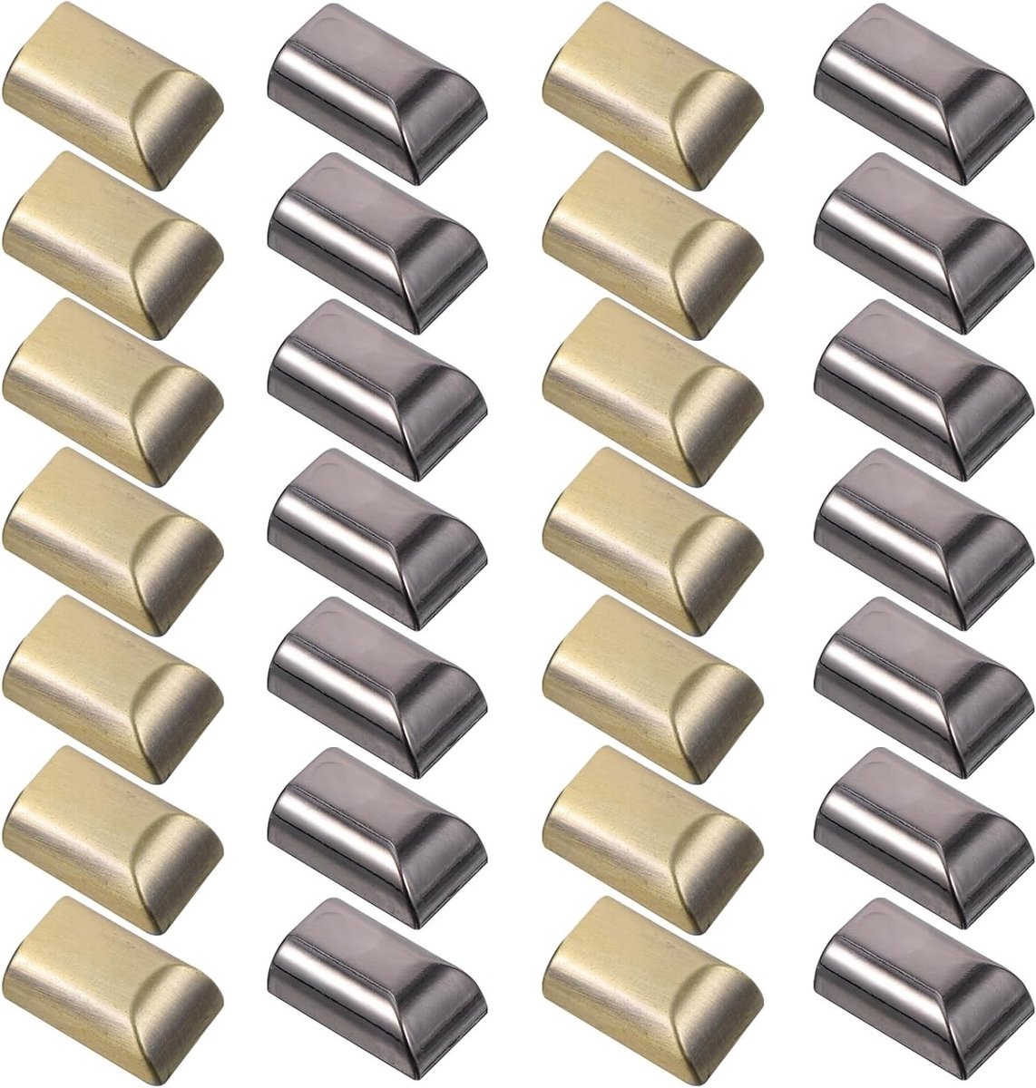 50 Stuks Metalen Ritsstaart Clips voor Handtassen en Ritsdecoratie - Zipper Tail Clips voor Modeaccessoires