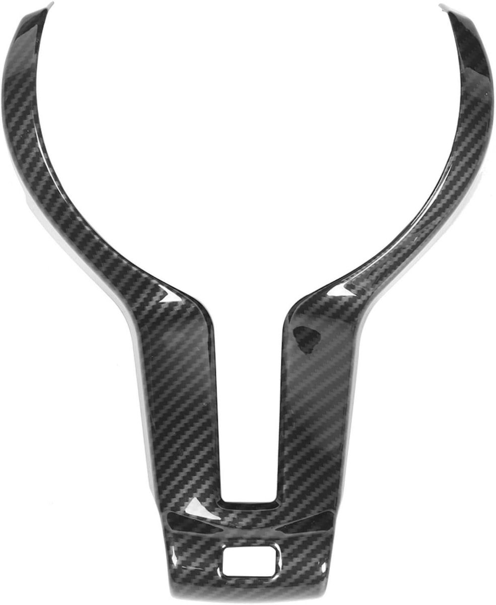 Stuurwielhoes in ABS met Carbon Fiber Look voor Interieurdecoratie van BMW F20 F21 F30 F32 X5 X6 M-Sport