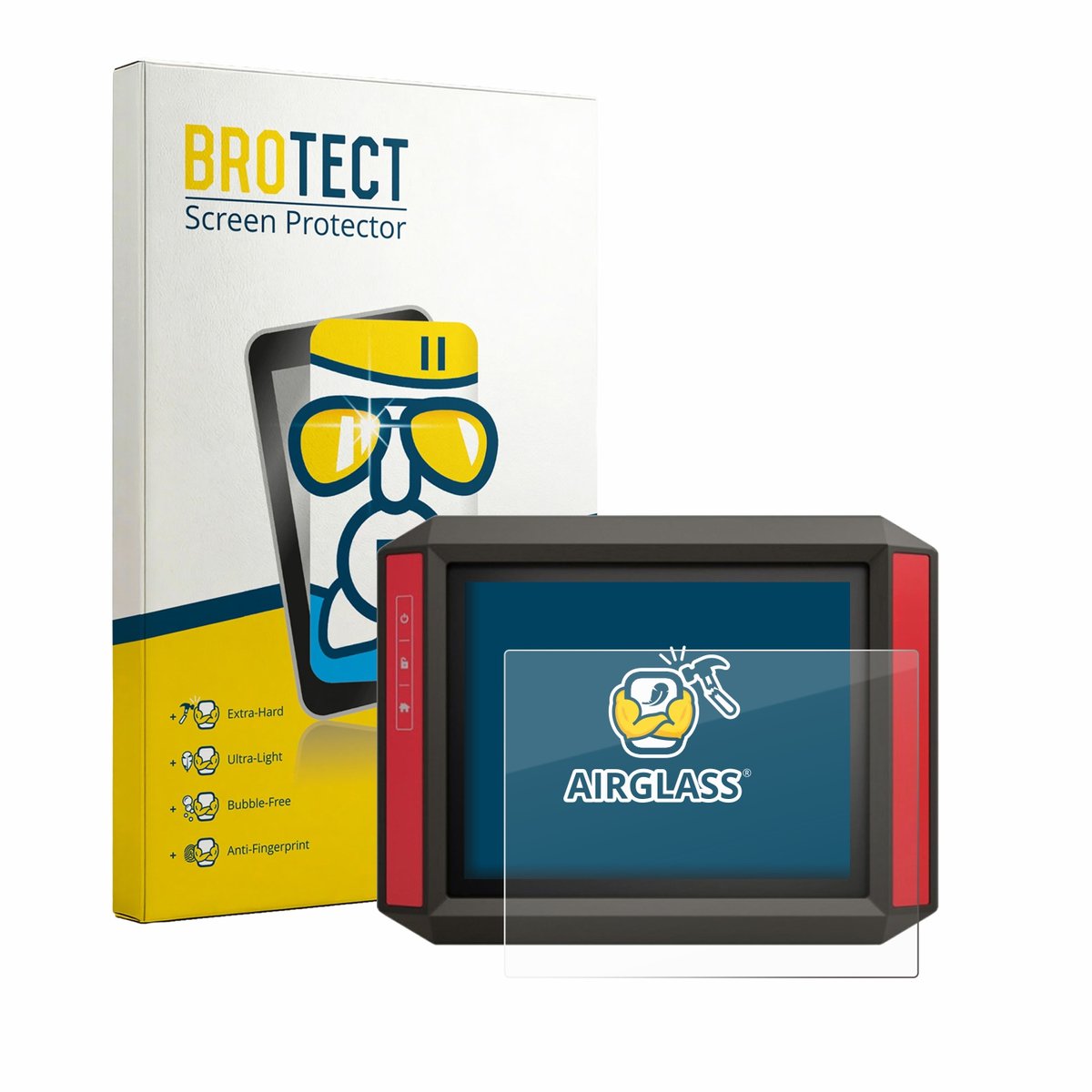 Screenprotector voor Müller Elektronik TRACK‑Guide III Beschermglas transparant