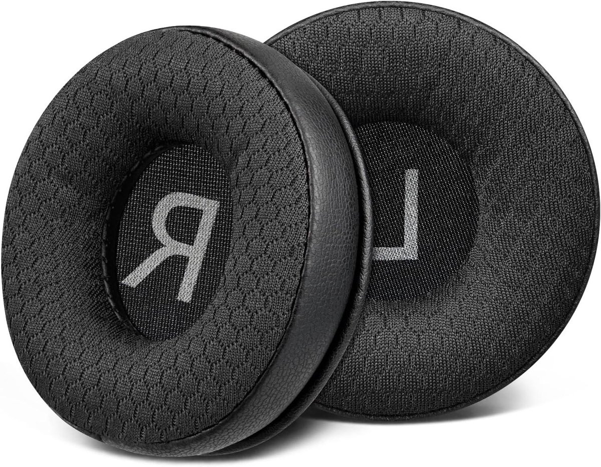 Oorkussens Vervanging - Earpads Kussens - Hoofdtelefoon Herstel - Verbeterde Geluidsisolatie - 14 x 9.4 x 2.1 cm - Zwart