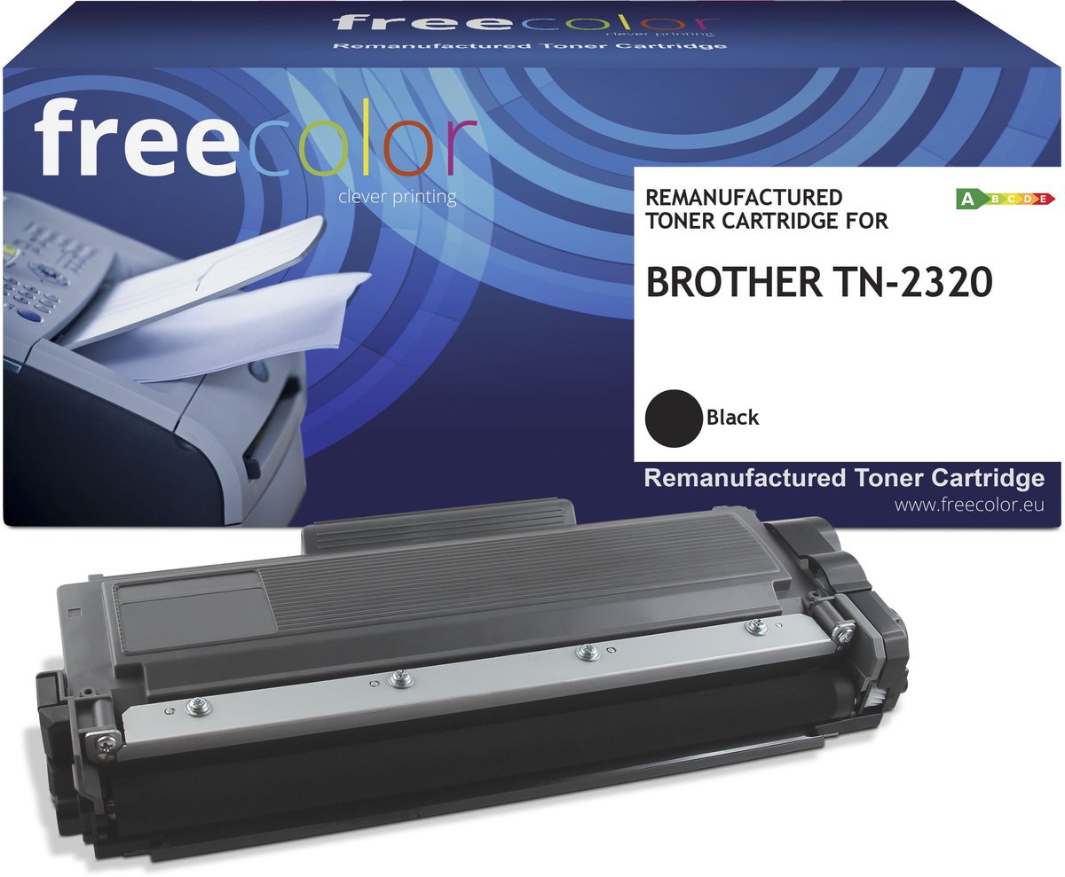 BROTHER TN2320 - toner FREECOLOR - XHC- Black 5200p