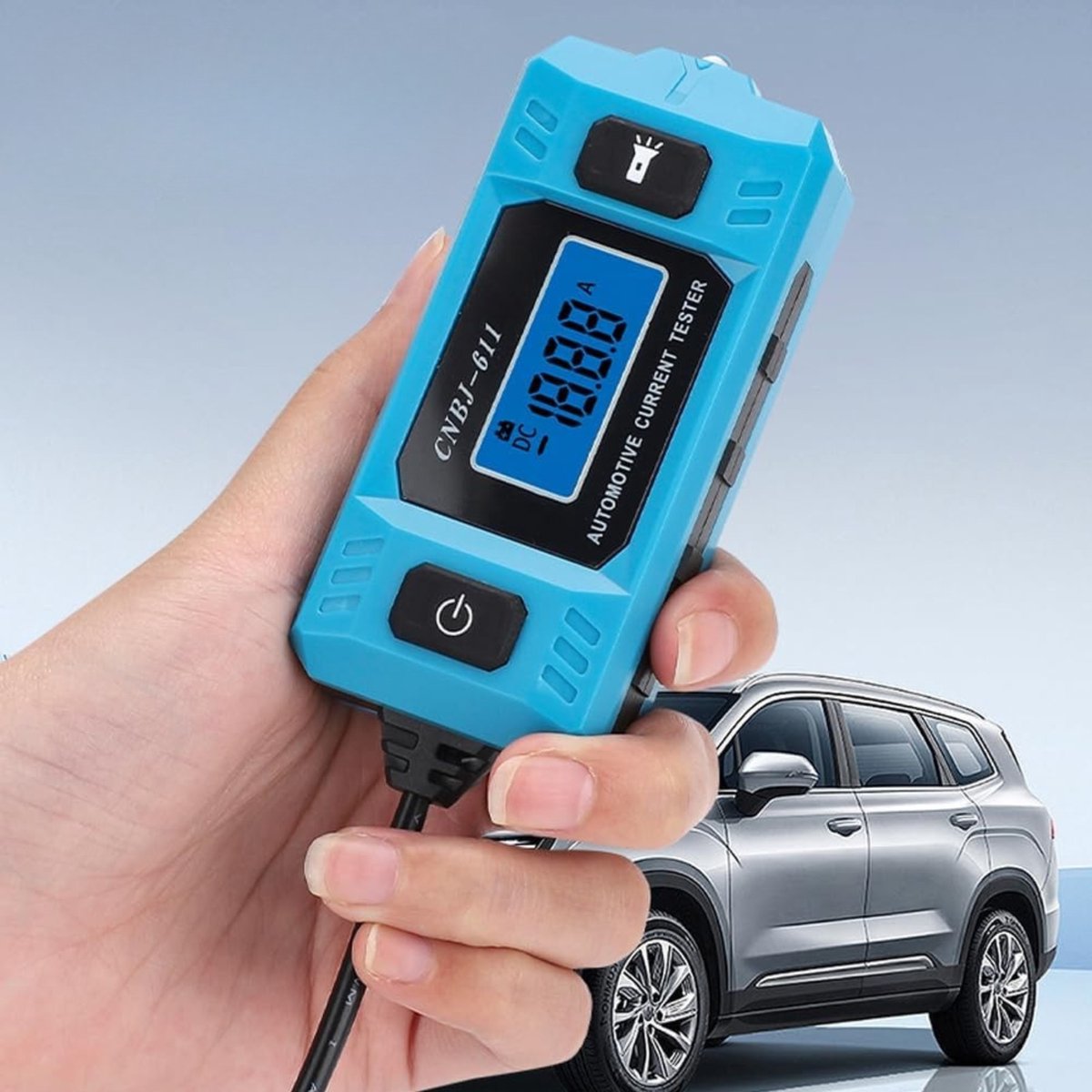 Joiride - Automotive Circuit Tester - Auto Elektrisch Systeem Tester - Kortsluiting, Spanning & Polariteit - 0,01-19,99A - Professionele Diagnose Tool - CIRPROBE thumbnail 5