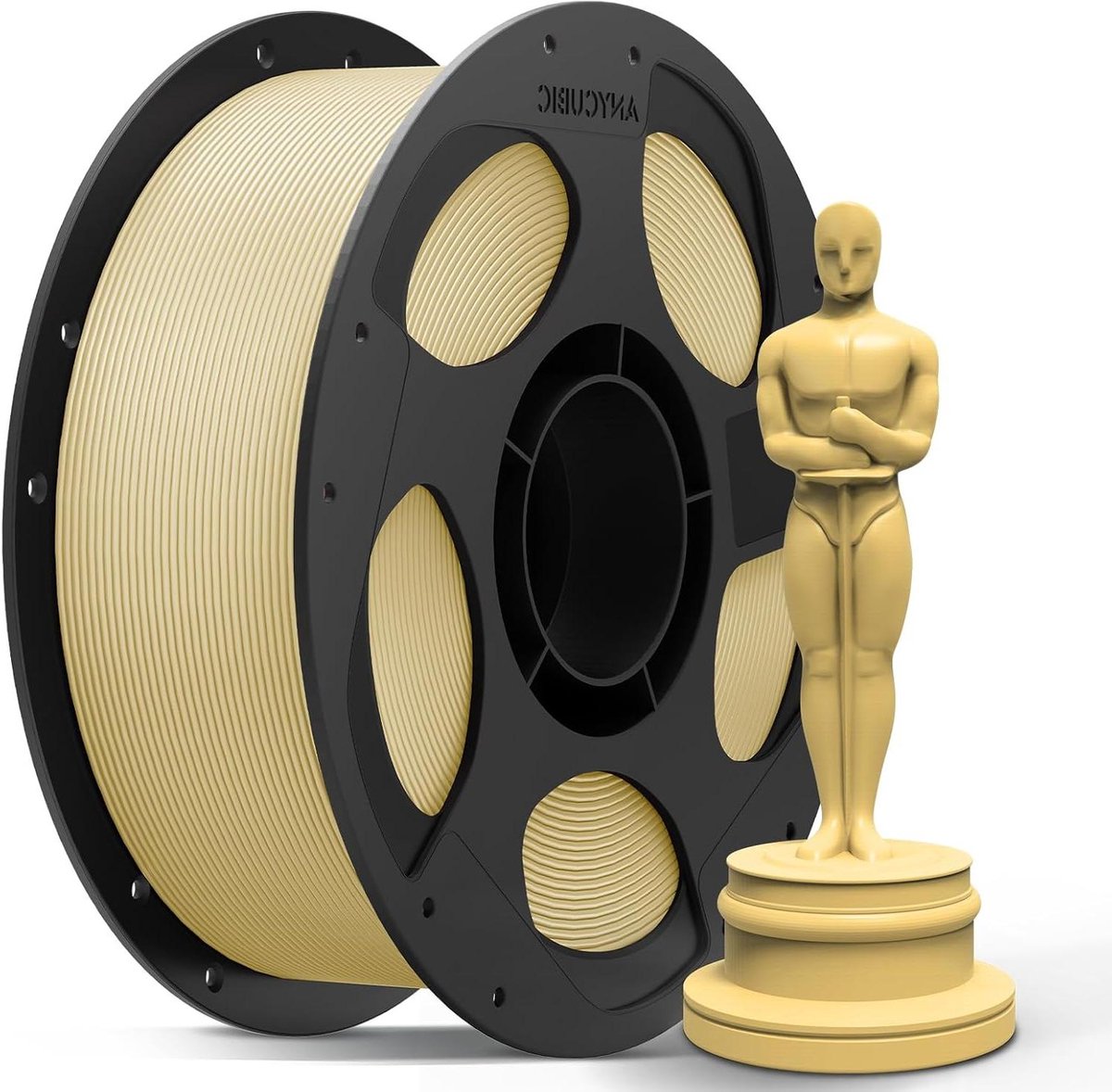 PLA+ Filament - 3D Print Materiaal - Precisie Printen - Dubbele Taaiheid - 1 kg 175 mm - Beige