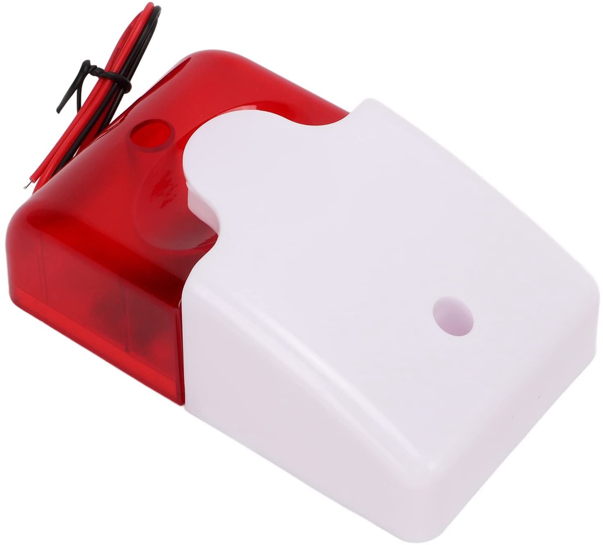 Store_7 - Rood Stroboscooplicht - Geluid en Licht Alarm - Schokbestendig - Rood - Beveiligingswaarschuwingsapparaat - Geschikt voor Kruispunt en Bo...
