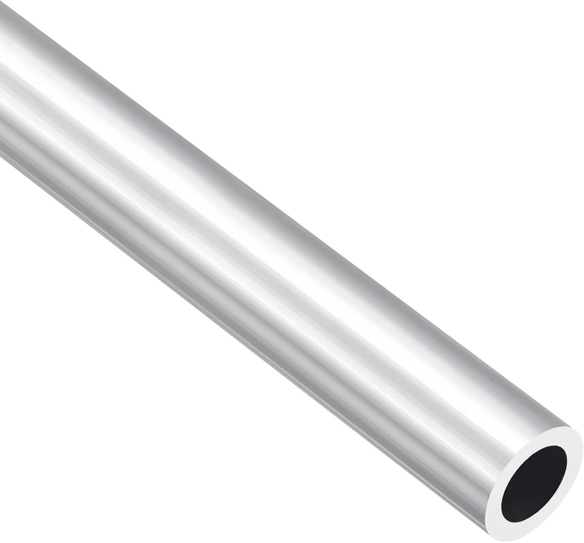 Aluminium Ronde Buizen 24mm OD x 16mm ID - 300mm Lengte voor Machinebouw en DIY Projecten