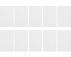 NFC Kaarten - Tags - Apparaat Koppelen - 504 Bytes Geheugen - Standaard Formaat - Wit