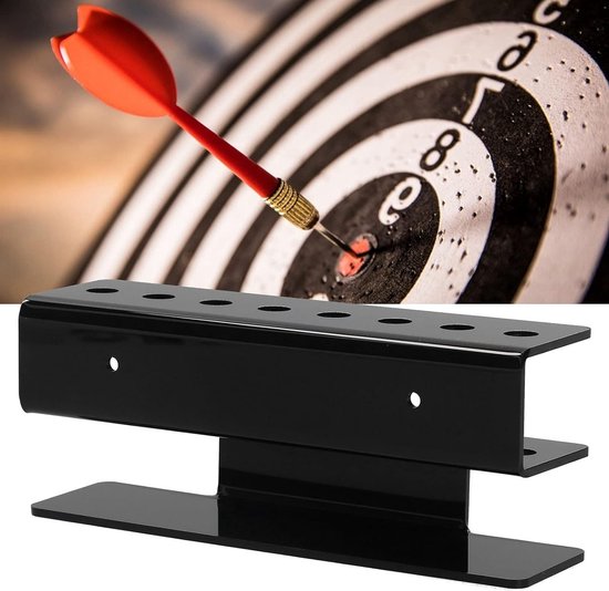 Dartstandaard voor wandmontage met sterke compatibiliteit - darts houder voor pijlen - geschikt voor staal en zacht staal - etuis en backboards — afbeelding 3