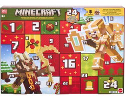 Adventskalender - MINECRAFT MATTEL - Figuurtjes - Accessoires - Stickers