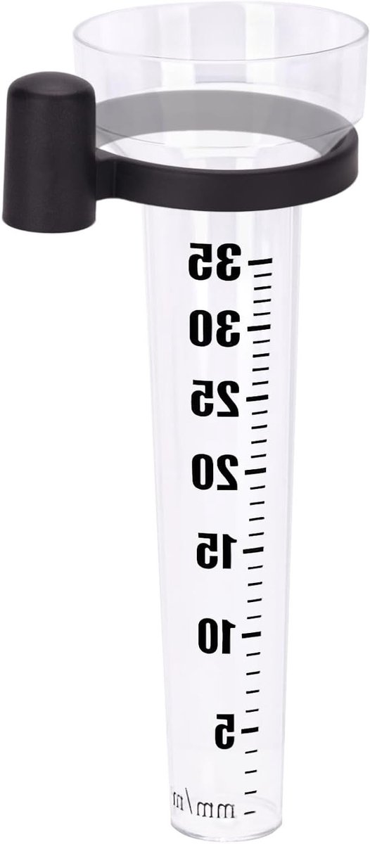 Nauwkeurige Regenmeter voor Buiten - Ideaal voor Tuin, Weerobservatie en Tuinieren