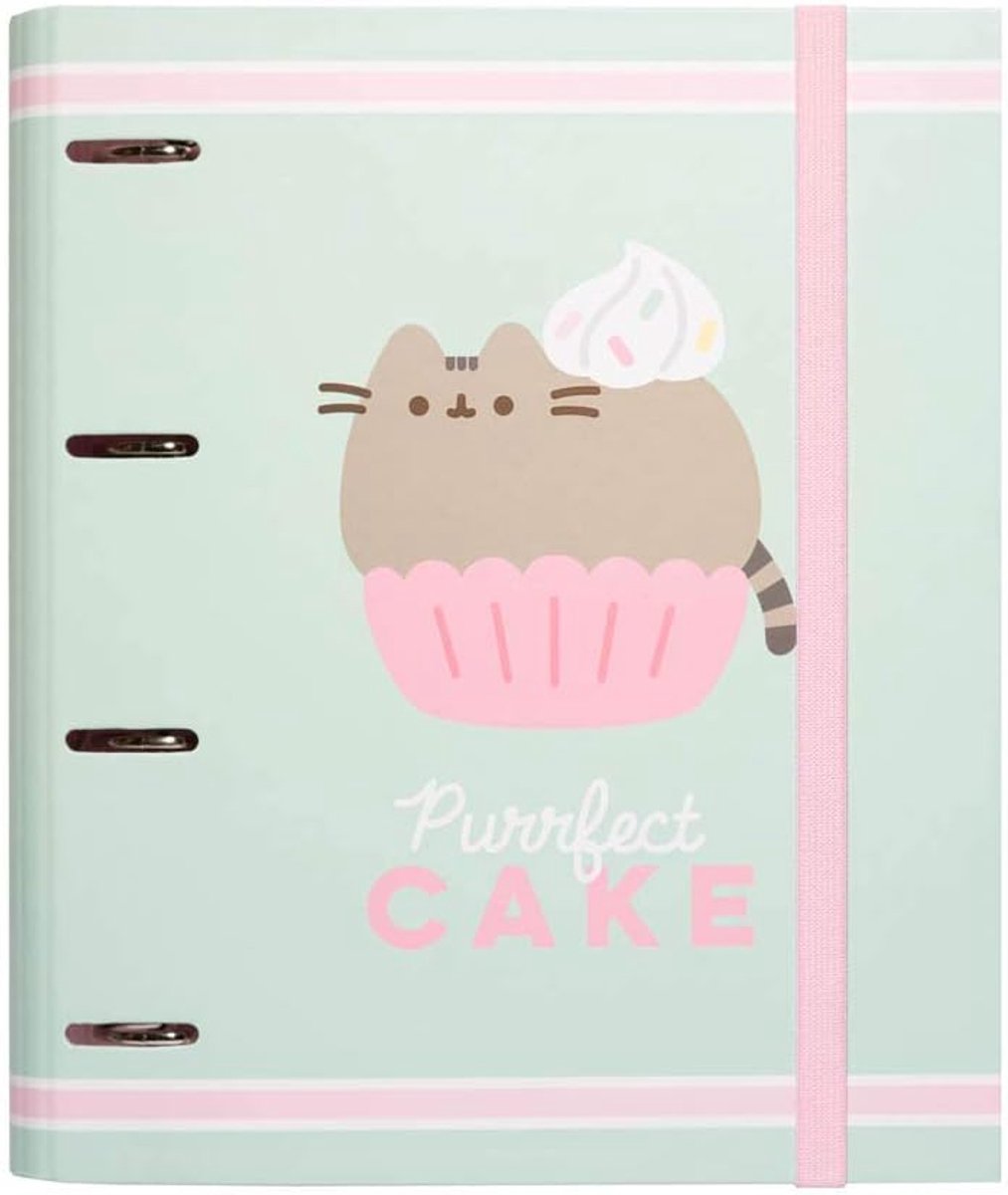 Premium A4 Ringmap Pusheen Foodie Collection - Ringband met 4 ringen