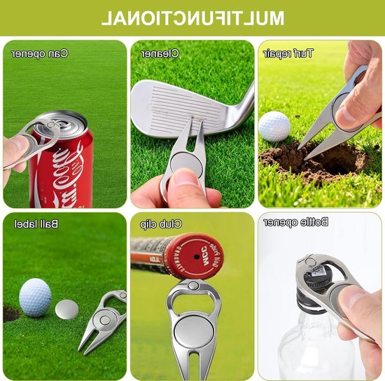 2 stuks dubbele pitchfork met verwijderbare markers, ergonomisch — afbeelding 2