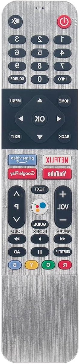 Afstandsbediening - Remote Control - TV Bediening - Geen Programmering Nodig - 10 Meter Bereik - Zwart