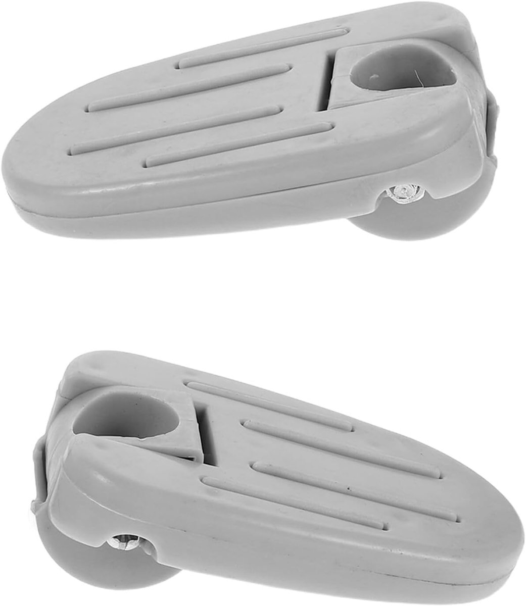 Kinderpedalen Set Fietspedalen Vervanging Kinderfiets Gebruik Duurzaam Kunststof 9.2x6.2x3.2cm Grijs