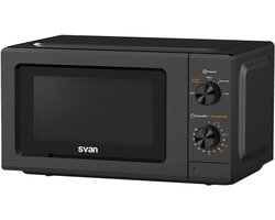 Magnetron Oven - Compacte Keuken - Snel Opwarmen - Ontdooifunctie - 19 Liter - Zwart