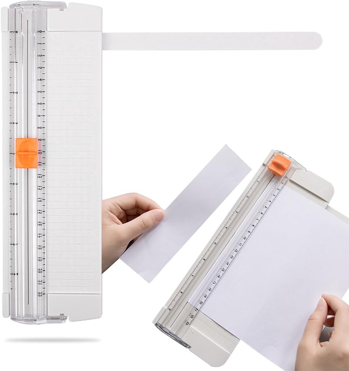 Professionele A4 Guillotine Papier Snijder met Automatische Veiligheidsbescherming en Zijliniaal voor Precisie en Gebruiksgemak