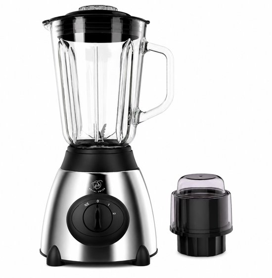 Blender - 2 in 1 - Extra sterk - Mixer - 1030W - POWER - Professioneel - Keukenmixer - Ice crusher - Metaal - Glas - Notenmixer - BESTSELLER - LIMITED EDITION van Merkloos — afbeelding 5