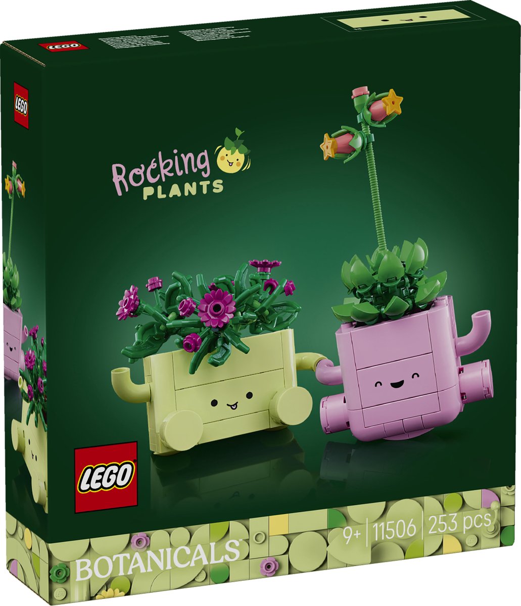 LEGO Botanicals - Schommelende Plantjes Bloemen Bouwpakket voor Kinderen - 11506 — afbeelding 11