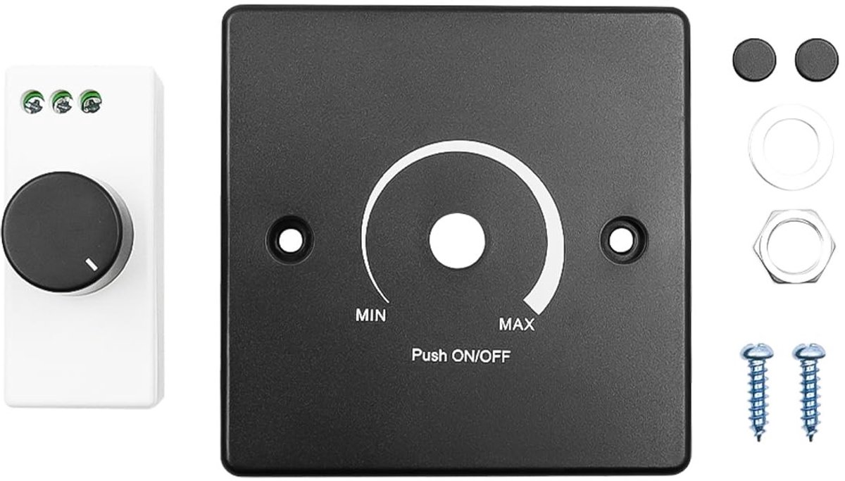 aladdien - LED-knopschakelaar - LED-dimmer - Geschikt voor caravans en boten - 12v 24v PWM-dimmer - IP65 waterdicht - Perfecte helderheidscontrole -...