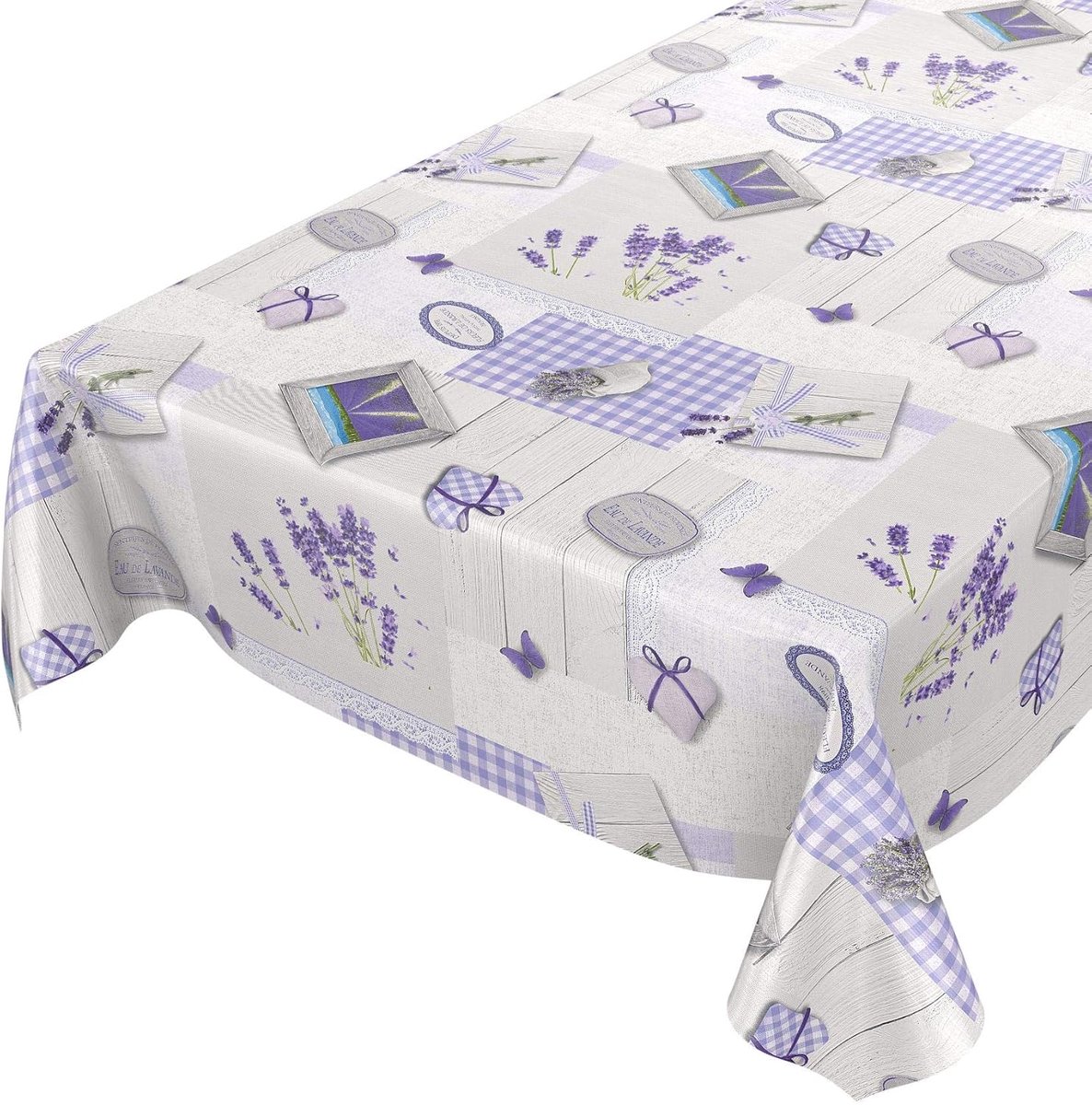 Tafelkleed - Tafelzeil - Tafel Beschermen - Waterafstotend - 140 x 200 cm - Lavendel