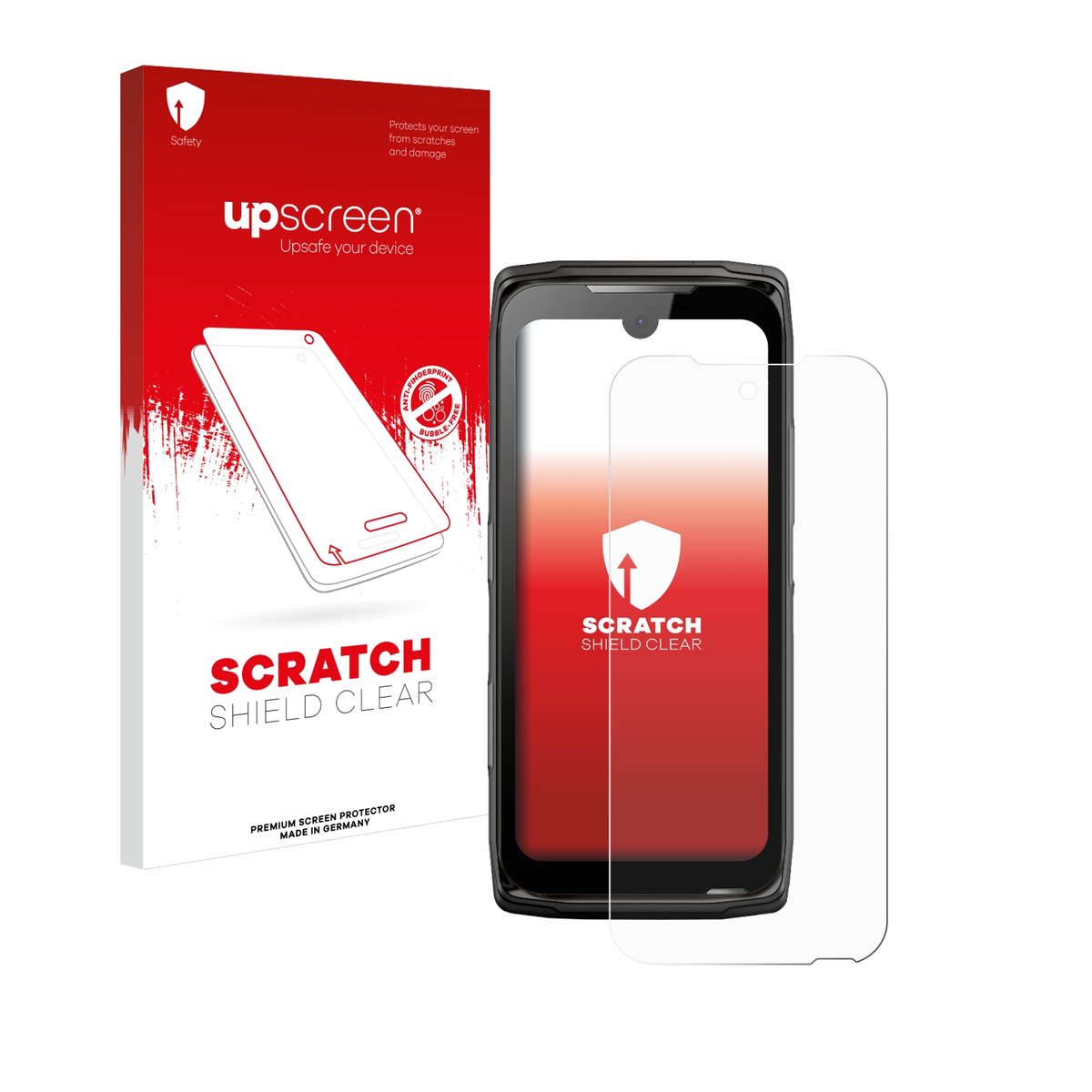 upscreen - Screenprotector voor Crosscall Core-Z5 - Folie Beschermfolie transparant