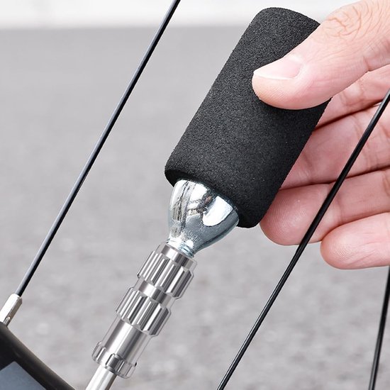 Fiets Pomp Adapter - Band Opblazen Nozzle - Banden Snel Vullen - Draaibare Luchtboorkop — afbeelding 3