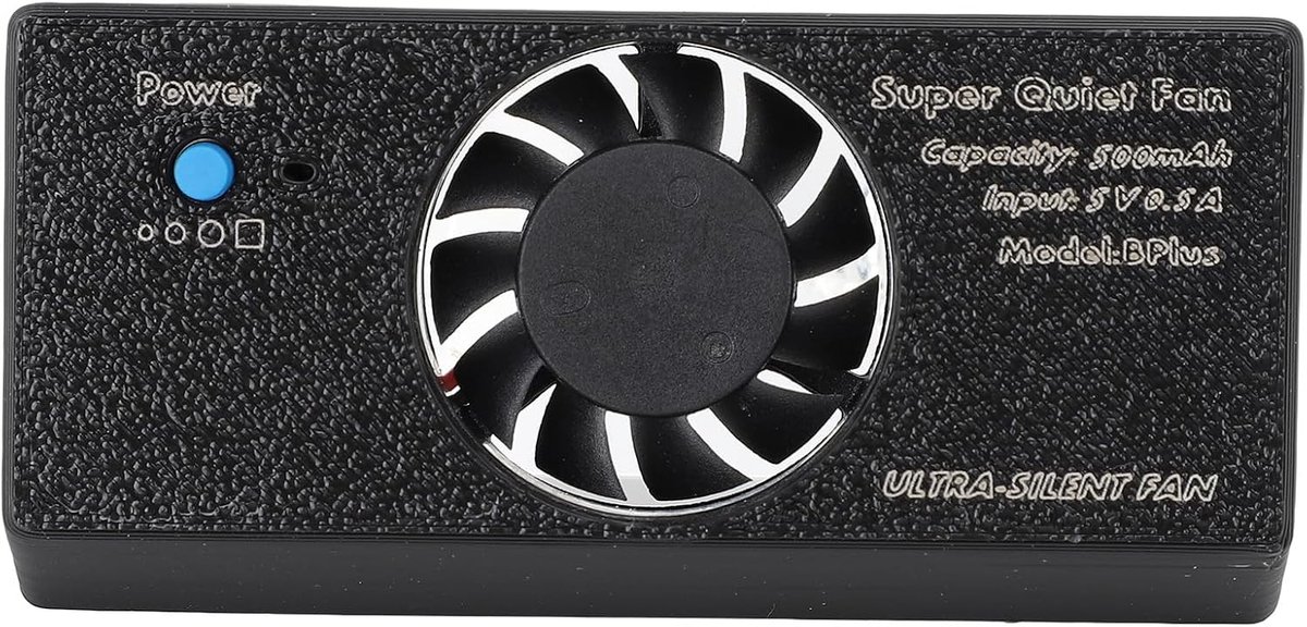 Camera Koelventilator met Instelbare Modi en USB-C Opladen voor Diverse Mirrorless Camera's