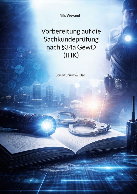 Vorbereitung auf die Sachkundeprüfung nach §34a GewO (IHK) - cover