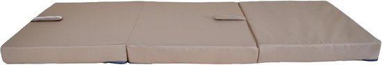 Folding Mattress, Waterproof 3-Piece Foldable Mattress, 60 x 200 x 10, Camping Mattress, Guest Mattress, Sleeping Mattress, Travel Mattress, Oeko-Tex — afbeelding 2