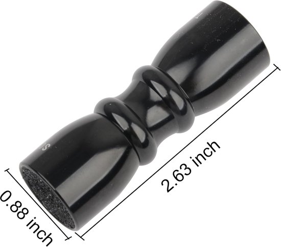 3-in-1 Billard Pool Cue Tip Tool, Bowtie Snooker Pool Cue Tip Stick Shaper Reparatie (Scuffer/Shaperator) — afbeelding 3