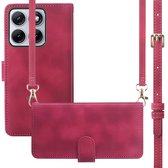 Coque imoshion - Convient pour Motorola Edge 70 Fusion - Étui portefeuille avec cordon - Rouge