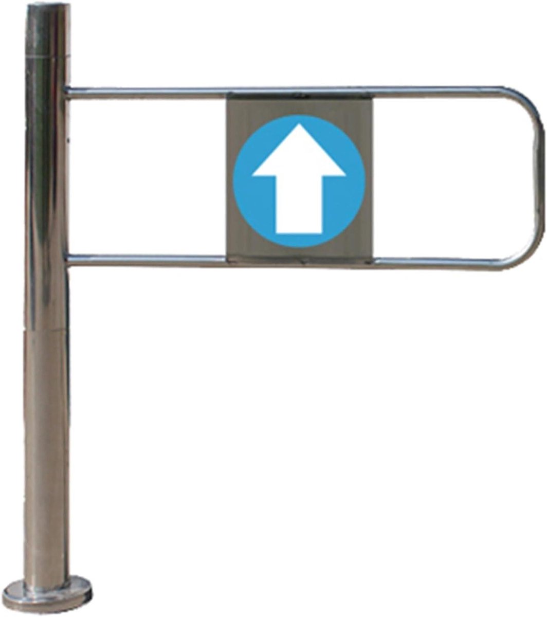 Entree Gate - Toegangspoort Draaipoort - Verkeer Sturen - Automatische Sluiting - 110x97CM