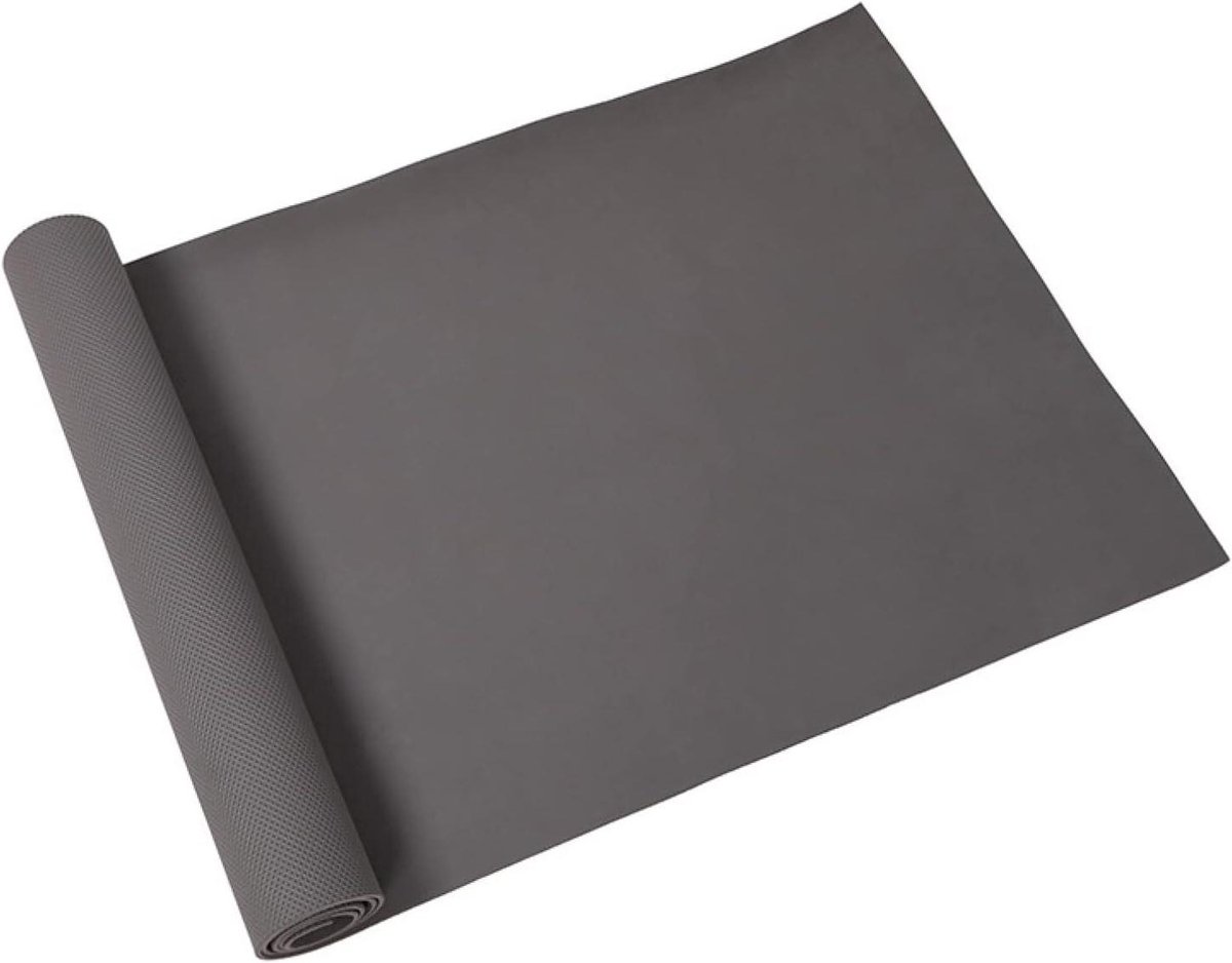 Yoga Mat - Fitness Decken - Sport Oefeningen - Antislip EVA Materiaal - 173x60cm - Zwart