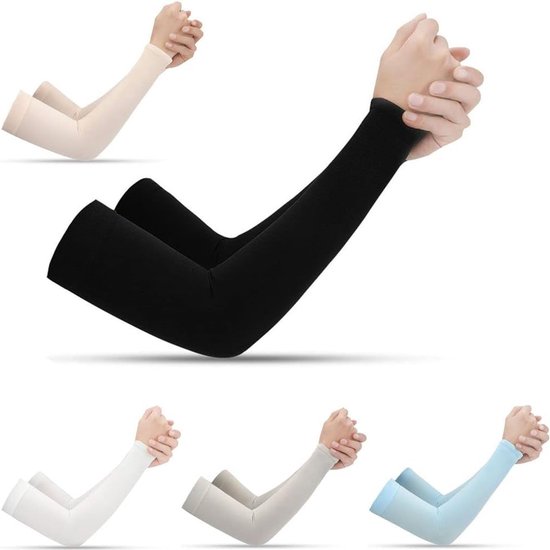 Armhoezen - Beschermende mouwen - Buiten sporten - Ademend en sneldrogend - One size - Multicolor — afbeelding 5